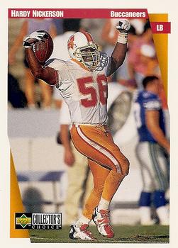Hardy Nickerson Tampa Bay Buccaneers 1997 Upper Deck Collector's Choice NFL #127